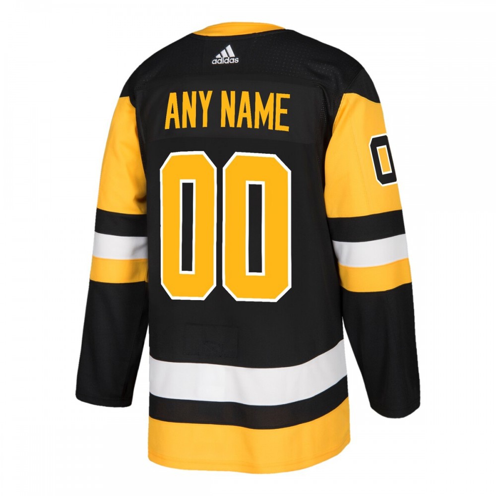 Pittsburgh Penguins adidas Authentic Custom Jersey - Black-Pro Kit Vault | Brand New 26/27 Sports Jerseys